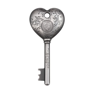 Klíč k mému srdci 1 OZ - stříbrná sběratelská mince
