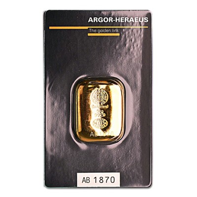 Argor-Heraeus investiční zlatý slitek 50 Gramů