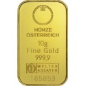 Münze Österreich 10g - Investiční zlatý slitek