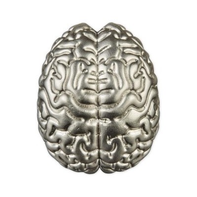 Human brain 2 Oz - sběratelská mince