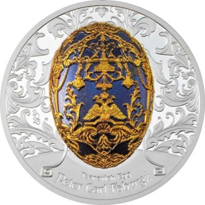 Carevičovo vejce - 2 Oz - stříbrná sběratelská mince (dodání 10.2.23)