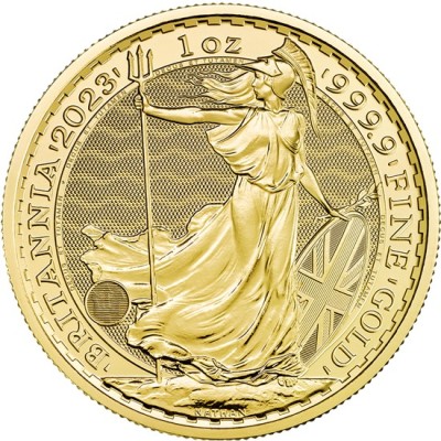 Britannia 1 unce (2023) - Investiční zlatá mince