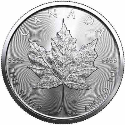 Maple Leaf 1 Oz (2023) - Silver Investment Coin (delivery 11.2.2023)