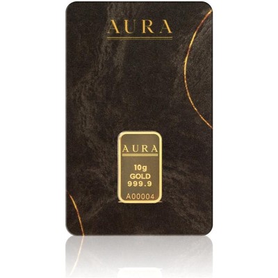 Aura - 10g - zlatý investiční slitek