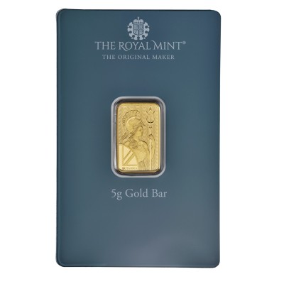 Royal Mint - Happy Birthday - 5g - zlatý investiční slitek