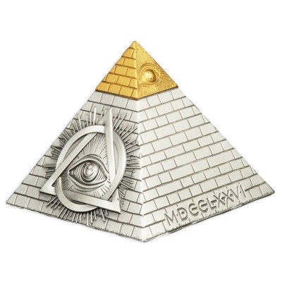 Eye of Providence - 5 Oz - stříbrná sběratelská mince (delivery 9.3)