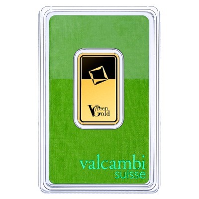 Valcambi Green Gold 20 g - investiční zlatý slitek