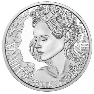 Pomněnka - 1/2 Oz - stříbrná sběratelská mince