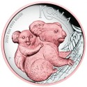 Australian Koala- 5 Oz -stříbrná sběratelská mince