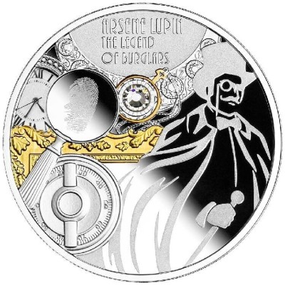 Arsene Lupin - 1 Oz - stříbrná sběratelská mince