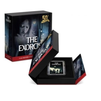 The Exorcist - 1 Oz - stříbrná sběratelská mince (delivery 6.10)
