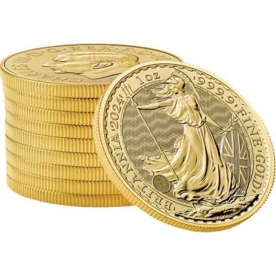Britannia 1 oz (2023) King Charles III - Investment Gold Coin (delivery 25.10.)