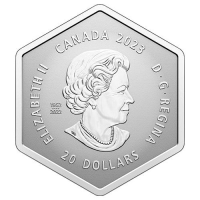 Snowflake-1 Oz-stříbrná sběratelská mince
