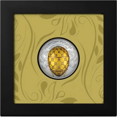 Imperial Coronation Egg -2 Oz- stříbrná sběratelská mince (dodání 25.2.2024)