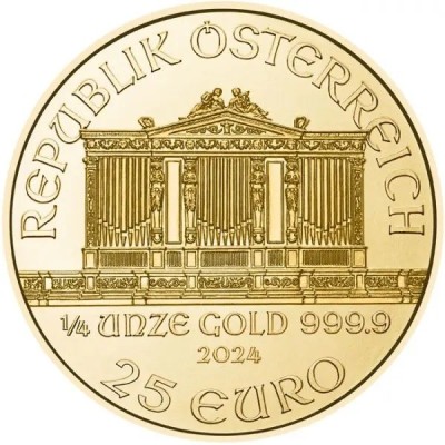 Wiener Philharmoniker 1/4 Oz ( 2023 ) - investment gold coin