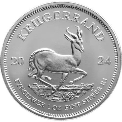 Krugerrand 1 ounce (2023) - Silver investment coin