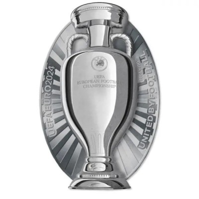 Trophy UEFA Euro Germany 2024 - 3 Oz - stříbrná sběratelská mince (dodání 10.4.2024)