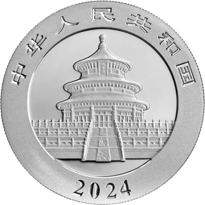Panda 2024 - 30 g - stříbrná investiční mince