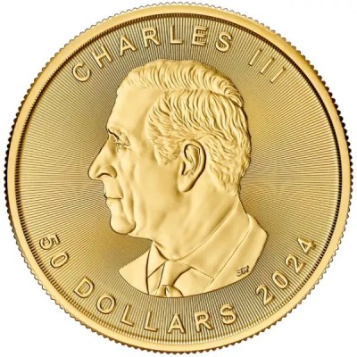 Maple Leaf 2024 - 1 Oz - Gold Coin