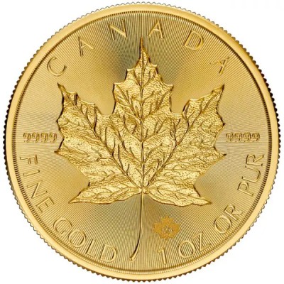 Maple Leaf 2024 - 1 Oz - Gold Coin