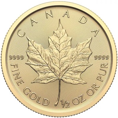 Maple Leaf 2024 - 1/2 Oz - zlatá investiční mince