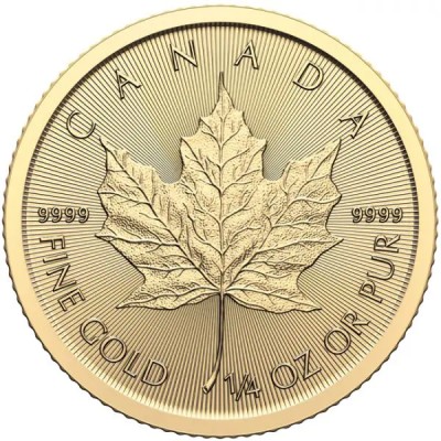 Maple Leaf 2024 - 1/4 Oz - Gold Coin