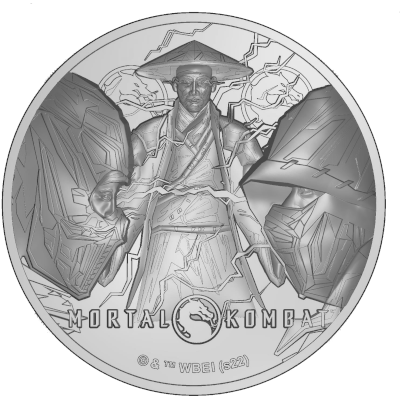 Mortal Combat - 2 Oz - stříbrná sběratelská mince