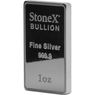 Coinbar StoneX - 1 Oz - stříbrný investiční slitek