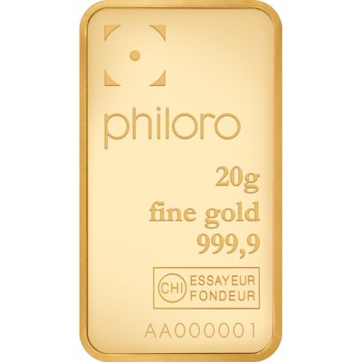 Philoro 20g - Investiční zlatý slitek