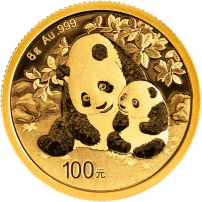 Panda (2024) - 8g - gold investment coin