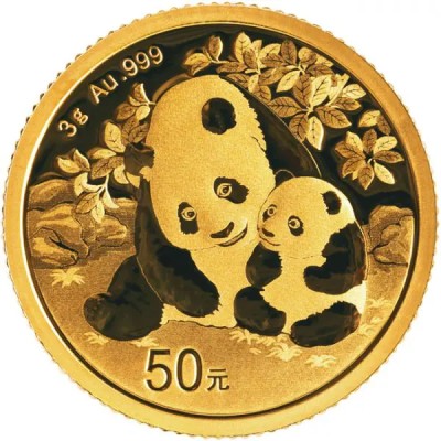 Panda (2024) - 3g - gold investment coin