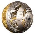 Sun & Moon - 2 Oz - stříbrná sběratelská mince (dodání 28.5.2024)