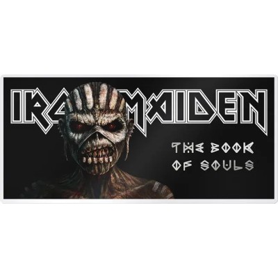 Iron Maiden, The Book of Souls - 5g - stříbrná sběratelská mince (dodání 12.6.2024)