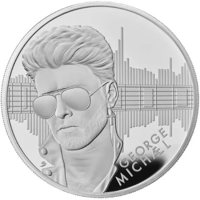 George Michael - 1 Oz - stříbrná sběratelská mince