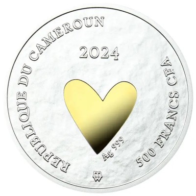 Love - 1/2 Oz - dárková mince