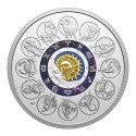 Signs of the Zodiac - 2 Oz - stříbrná sběratelská mince