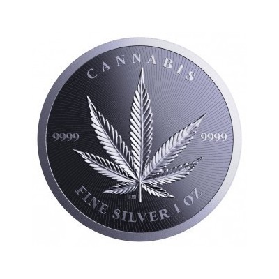 Cannabis (2024) - 1 Oz Silver Collector Coin