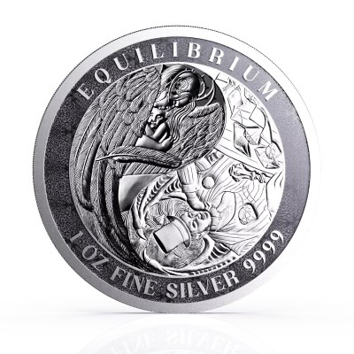 Equilibrium (2024) -1 Oz - silver investment coin