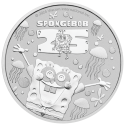 Spongebob Squarepants - 1 Oz - stříbrná investiční mince