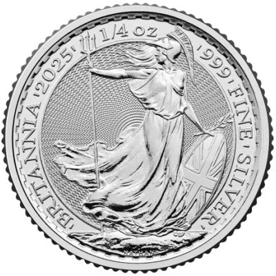 Britannia (2025) - 1/4 Oz - stříbrná investiční mince