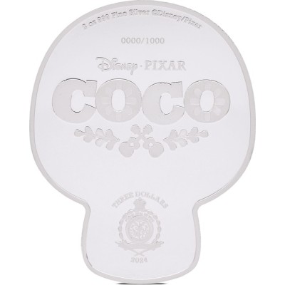 Coco - 2 Oz - stříbrná sběratelská mince