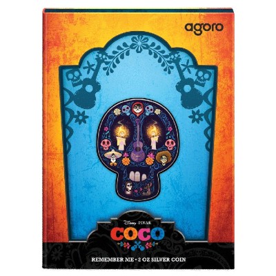 Coco - 2 Oz - stříbrná sběratelská mince
