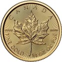 Maple Leaf (2025) - 1/4 Oz - zlatá investiční mince