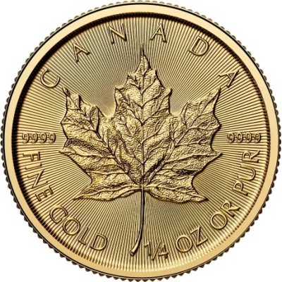 Maple Leaf (2025) - 1/4 Oz - zlatá investiční mince