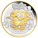 Spongebob Squarepants - 2 Oz - stříbrná sběratelská mince