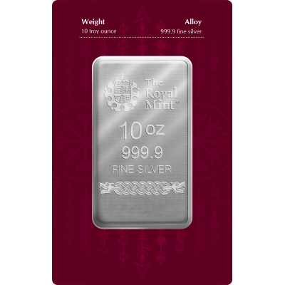 Severští bohové - Odin - 10 Oz - stříbrný investiční slitek