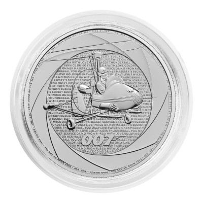 Six Decades of 007 (60´s) - James Bond - 1 Oz - stříbrná investiční mince