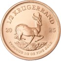 Krugerrand (2025) - 1/2 Oz - gold investment coin