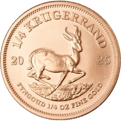 Krugerrand (2025) - 1/4 oz - zlatá investiční mince