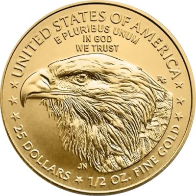 American Eagle (2025) - 1/2 Oz - zlatá investiční mince